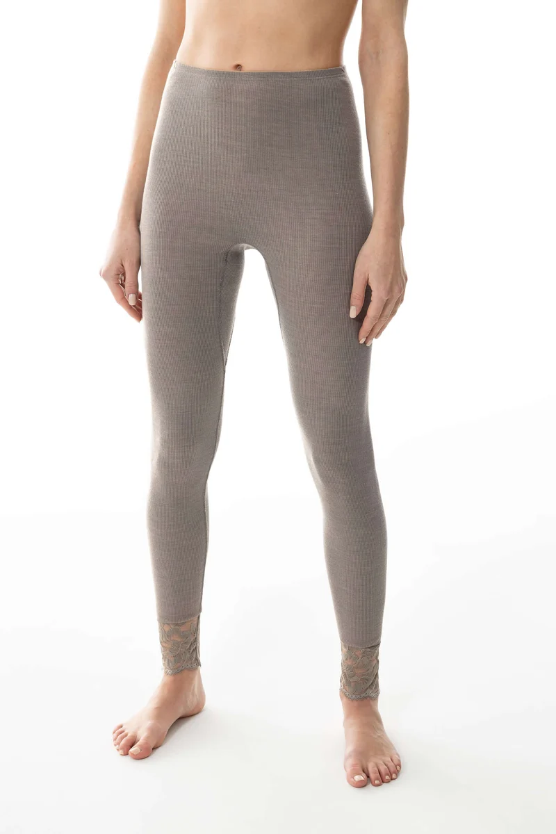 Mey Legging Wool Love Dames 68013 90 deep taupe