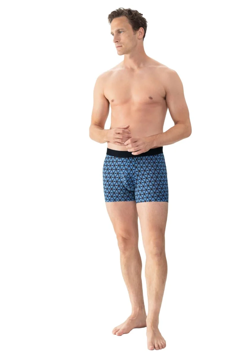 Mey Trunk Shorty Creative Graphic Heren 2120066 1164 recent blue