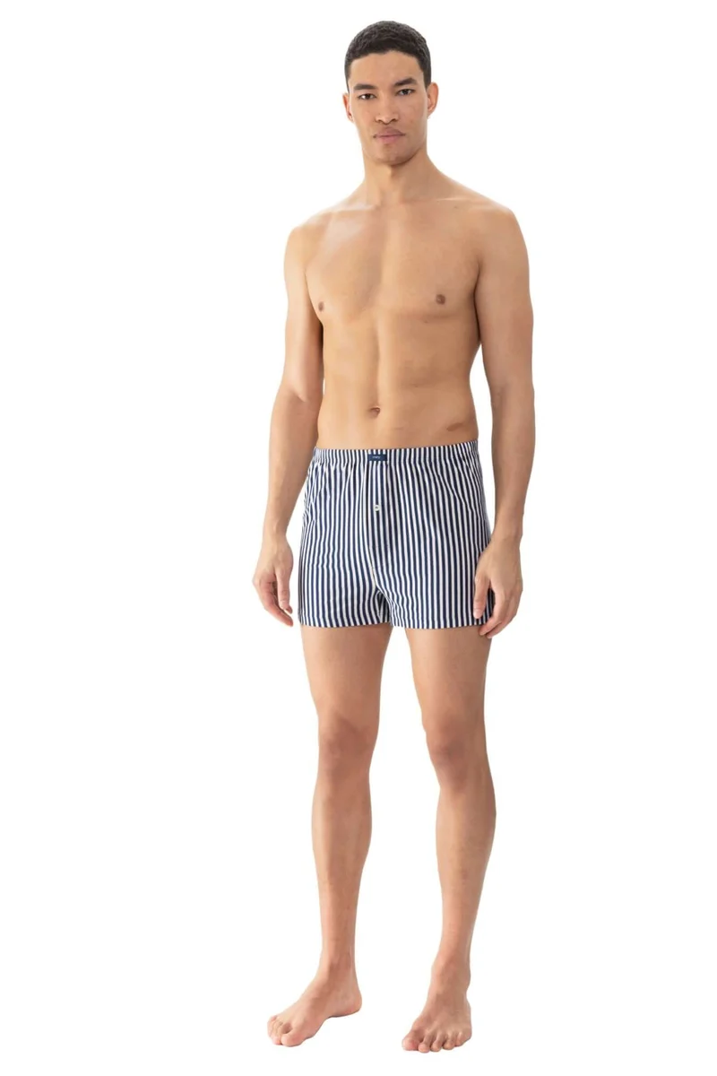 Mey Wijde Boxershort Sun Stripes Heren 2120099 664 neptune