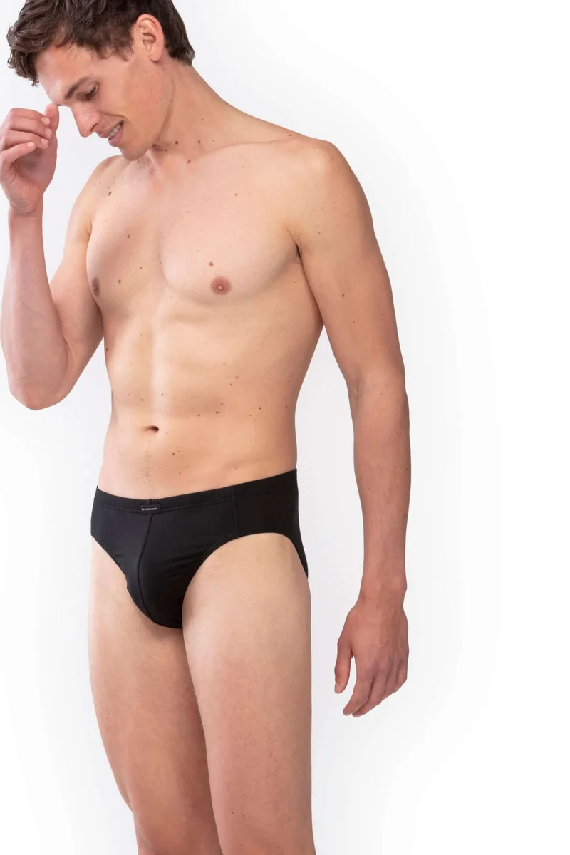 Mey Slip Network Heren 34219 123 schwarz