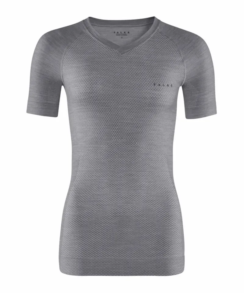 FALKE Wool Tech Light T-Shirt Dames 33460 3757 grey-heather
