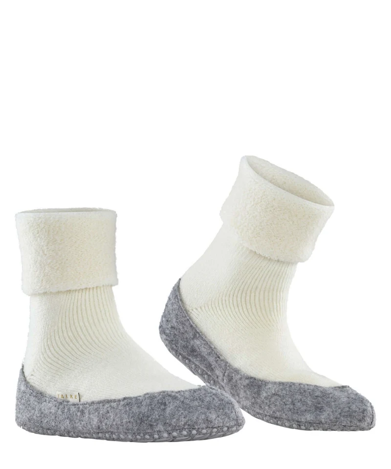 FALKE Cosyshoe Dames Sloffen 47571 2049 off-white