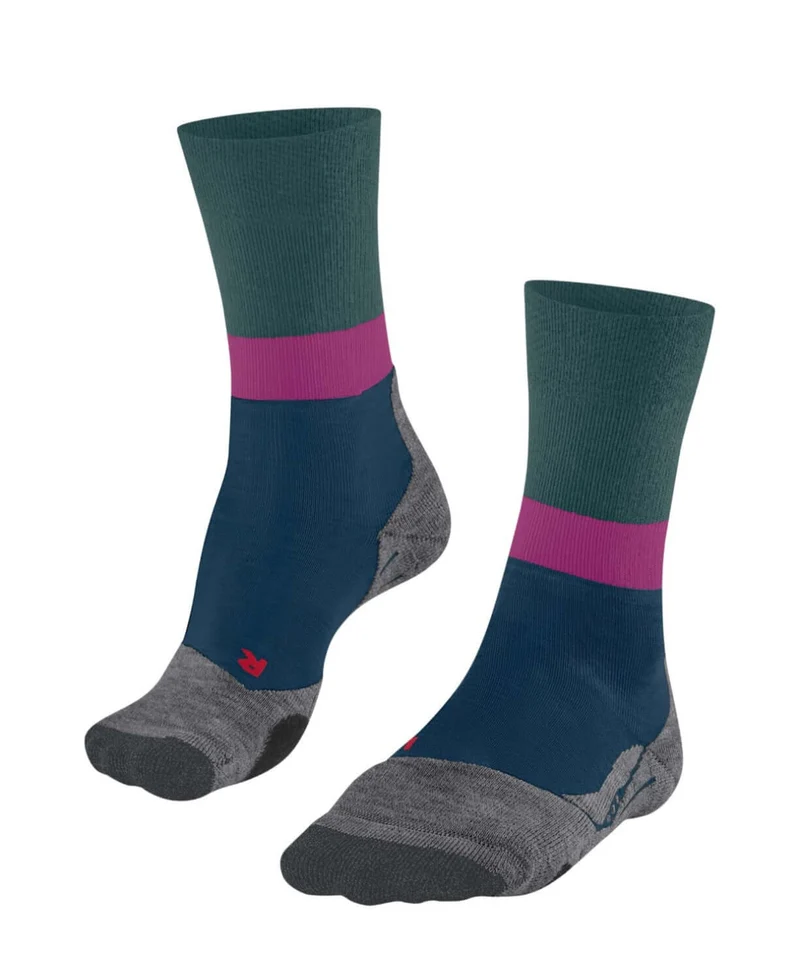 FALKE TK2 Dames Wandel Sok 16445 7373 peacock