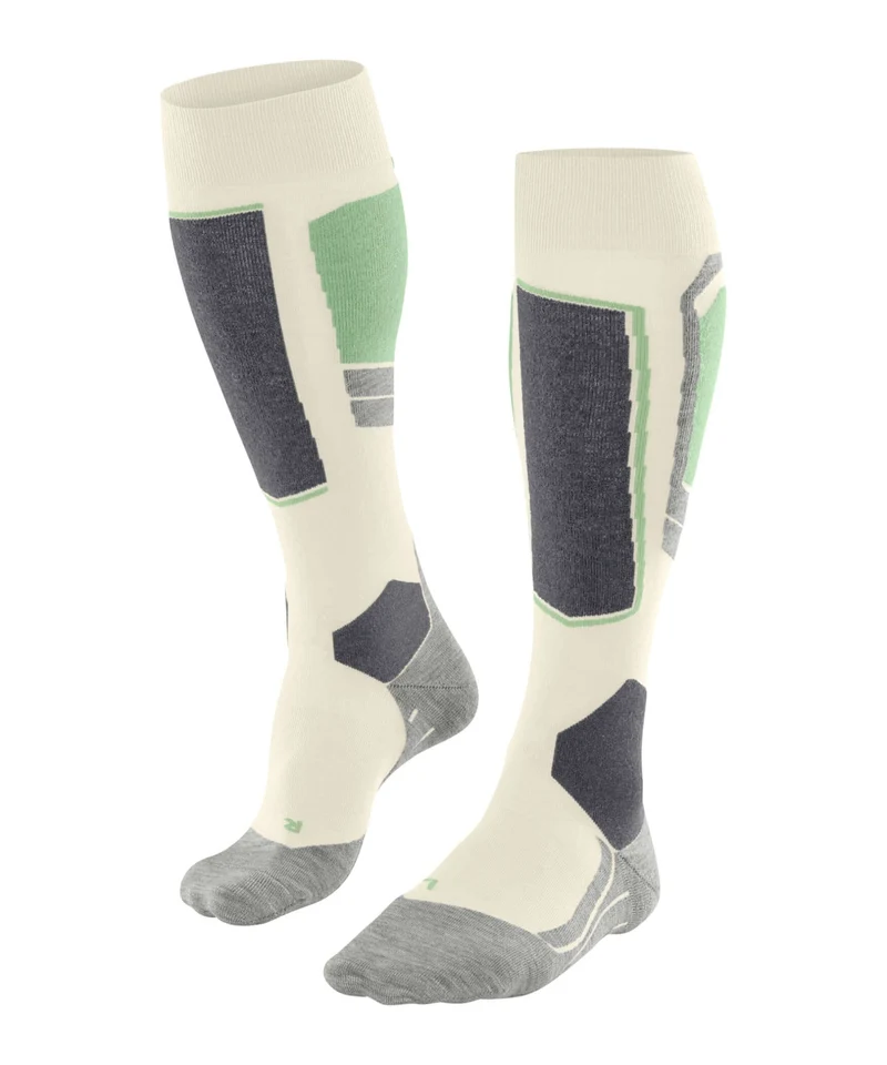 FALKE SK4 Skisok Dames 16551 2047 offwhite