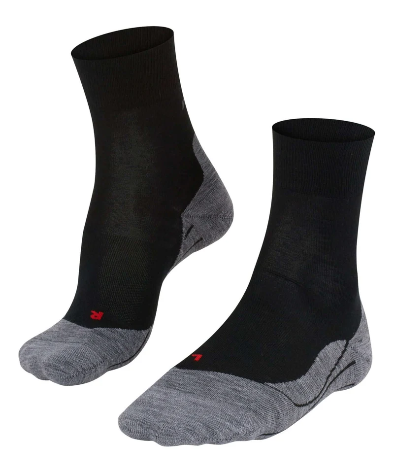 FALKE RU4 Wool Hardloopsok Dames 16397 3010 black-mix