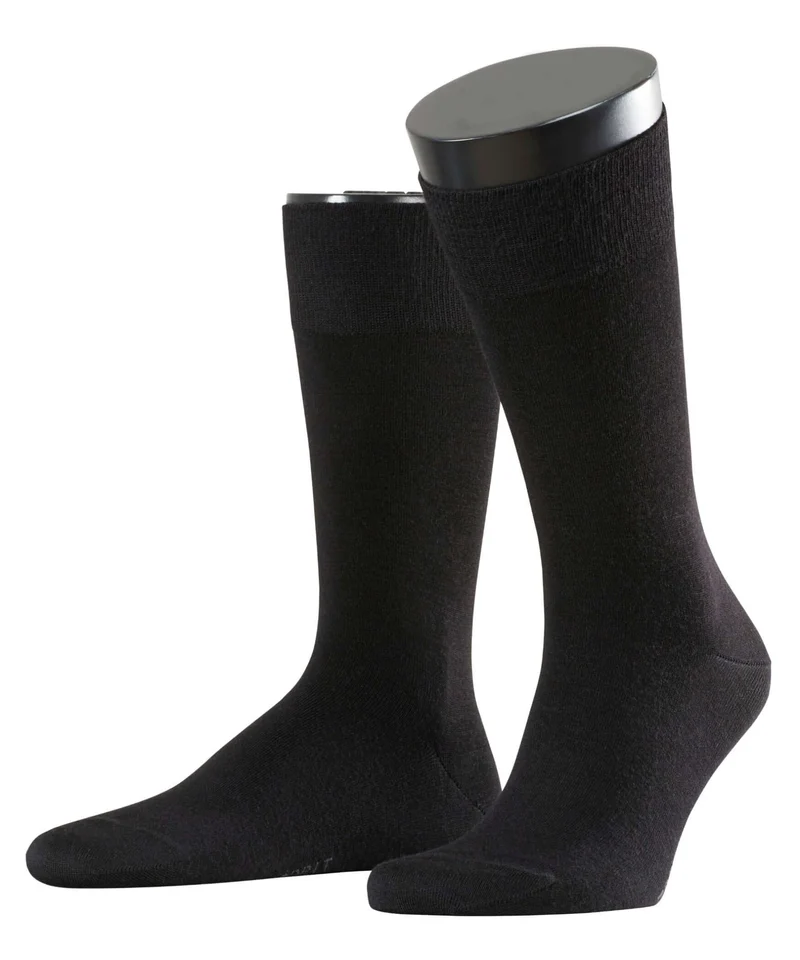 Esprit Basic Wool 2-PACK Sokken Heren 17813 3000 black