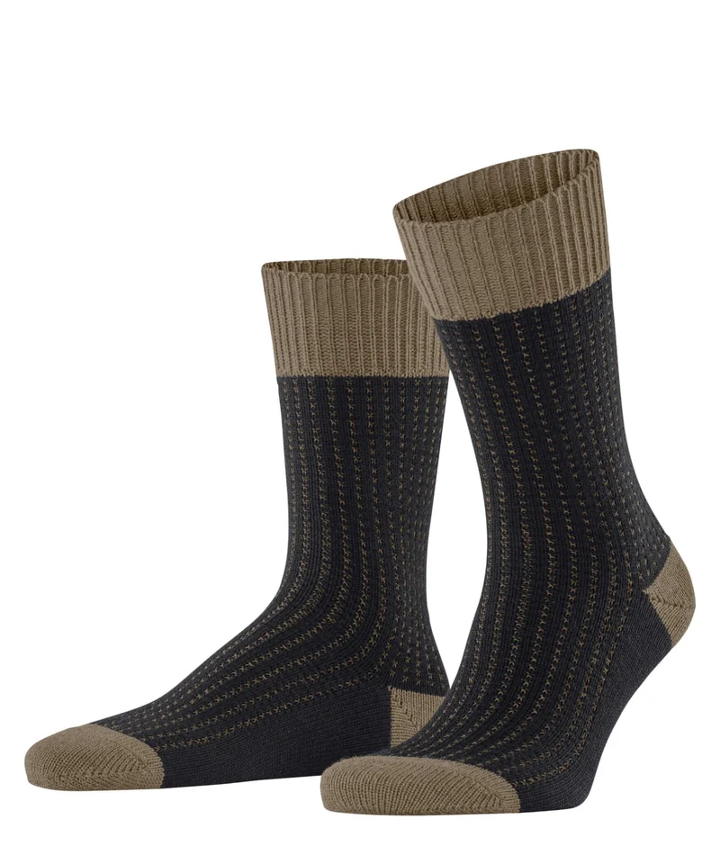FALKE Expanded Shadow Sokken Heren 12551 3000 black