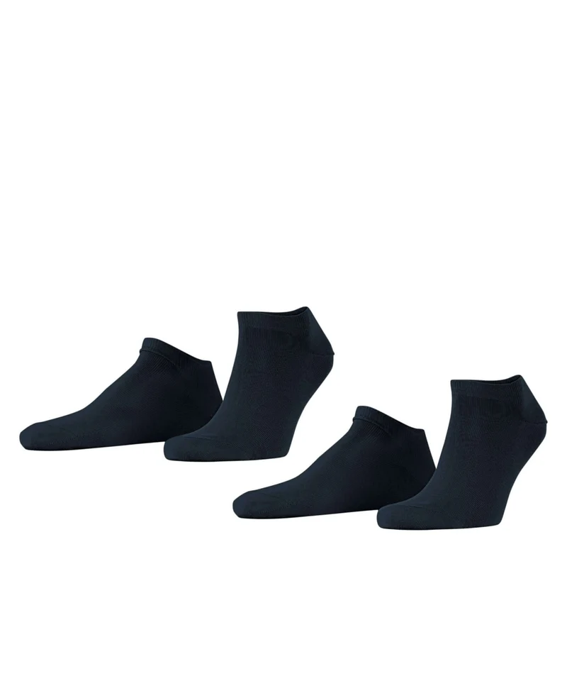 Esprit Sneakersokje Basic Uni Heren 2-PACK 17855 6120 marine