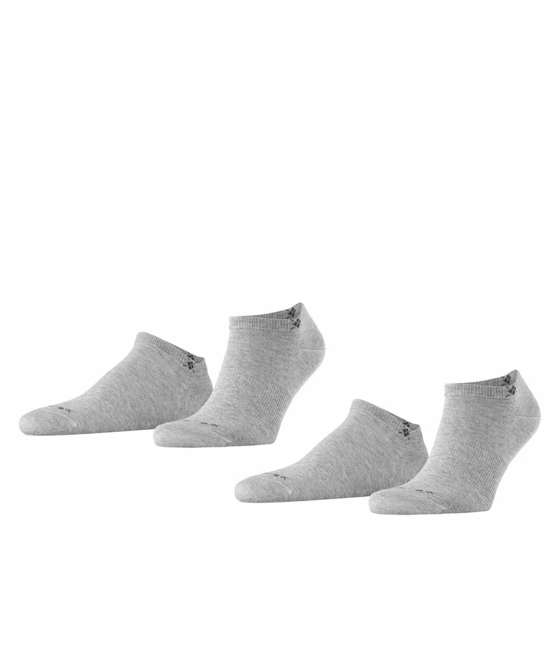 Burlington Everyday 2-pack Sneakersok Heren 21052 3400 light grey