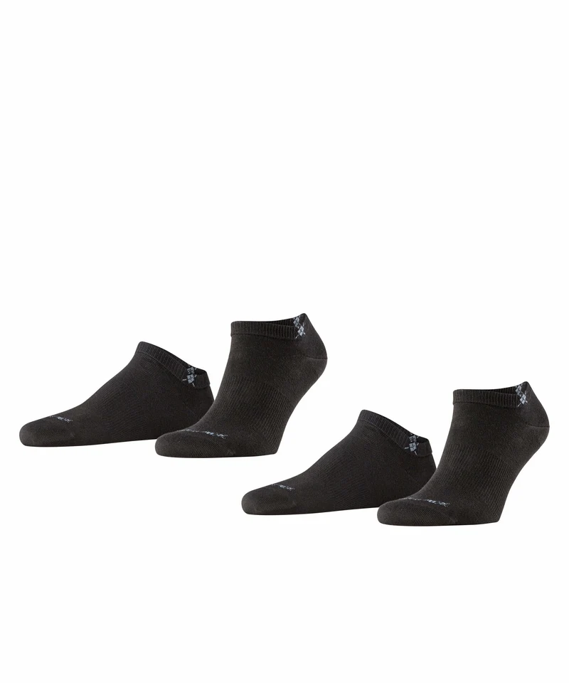 Burlington Everyday 2-pack Sneakersok Heren 21052 3000 black