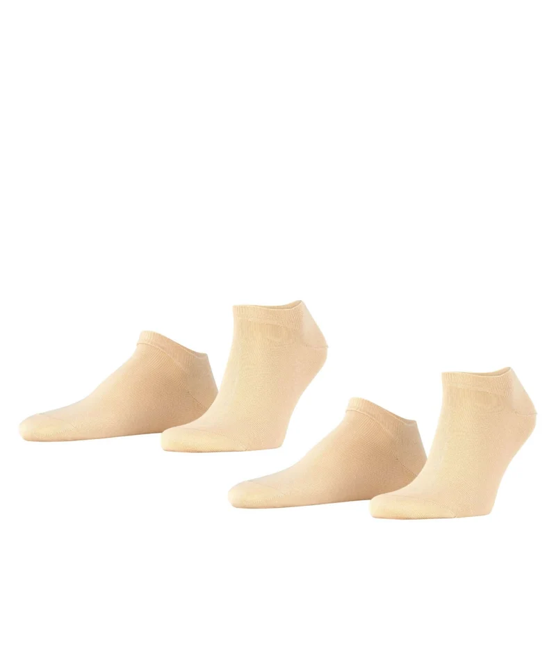 Esprit Sneakersokje Basic Uni Heren 2-PACK 17855 4011 cream