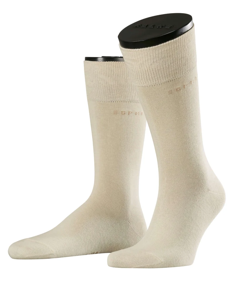 Esprit Basic Uni 2-PACK Sokken Heren 17811 4011 cream