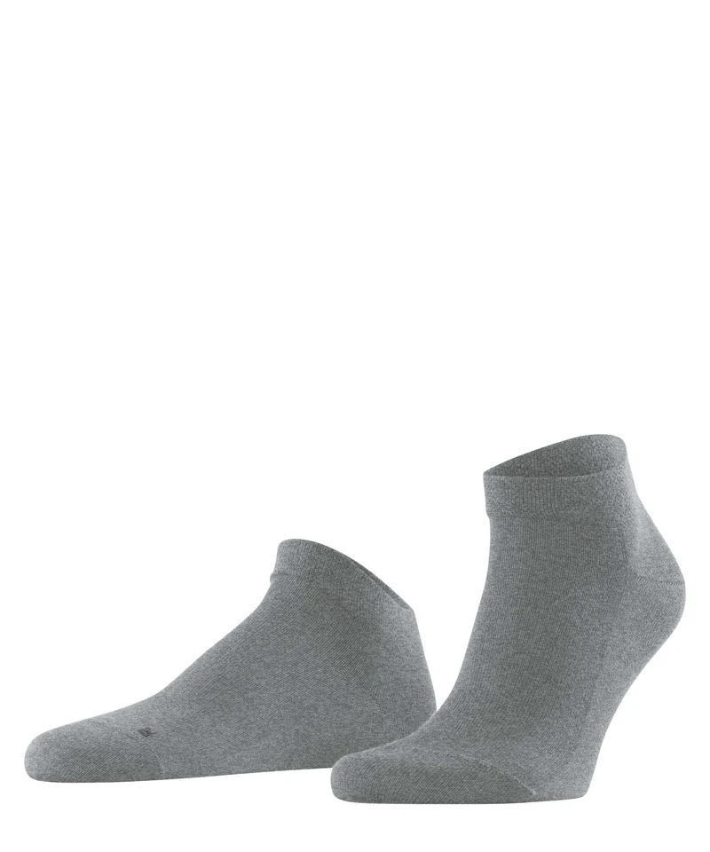 FALKE Sensitive Sneakersokken London Heren 14637 3390 light greymel.