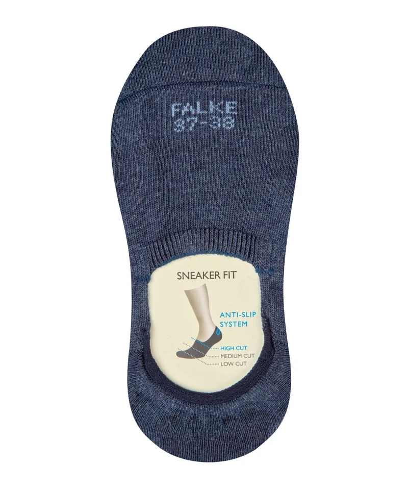 FALKE Step Kousenvoetje Hoog Dames 46493 6127 navy mel.