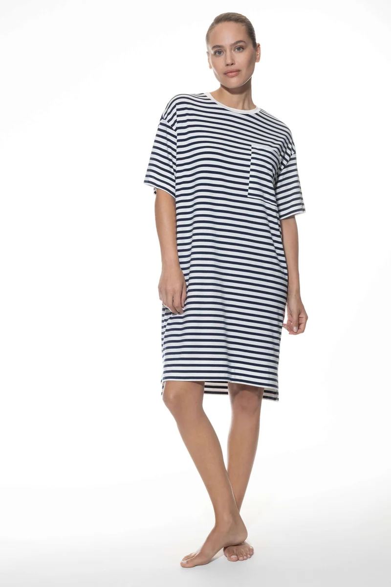 Mey Nachthemd Pure Lines Dames 1230059 895 deep shadow