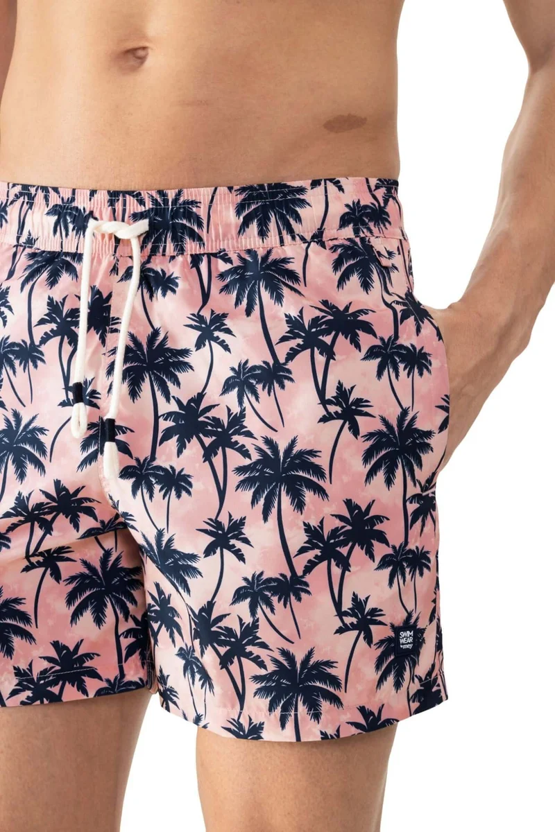 Mey Zwembroek Palm Haven Heren 2420013 1273 light salmon