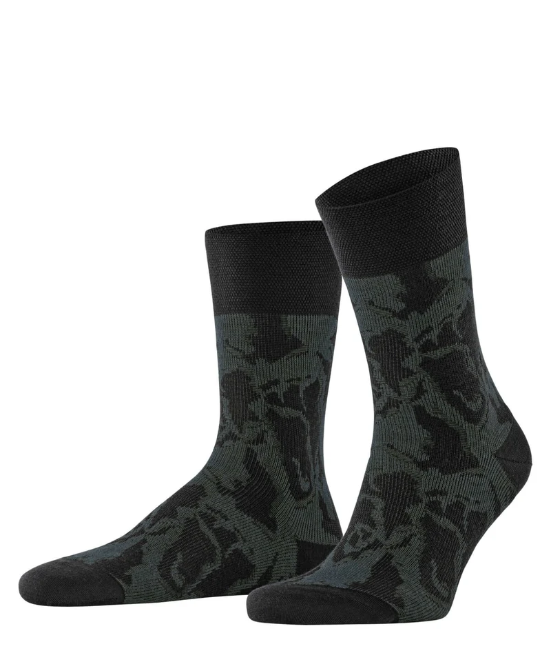 FALKE Sensitive Tree Side Fantasiesok Heren 12580 3000 black