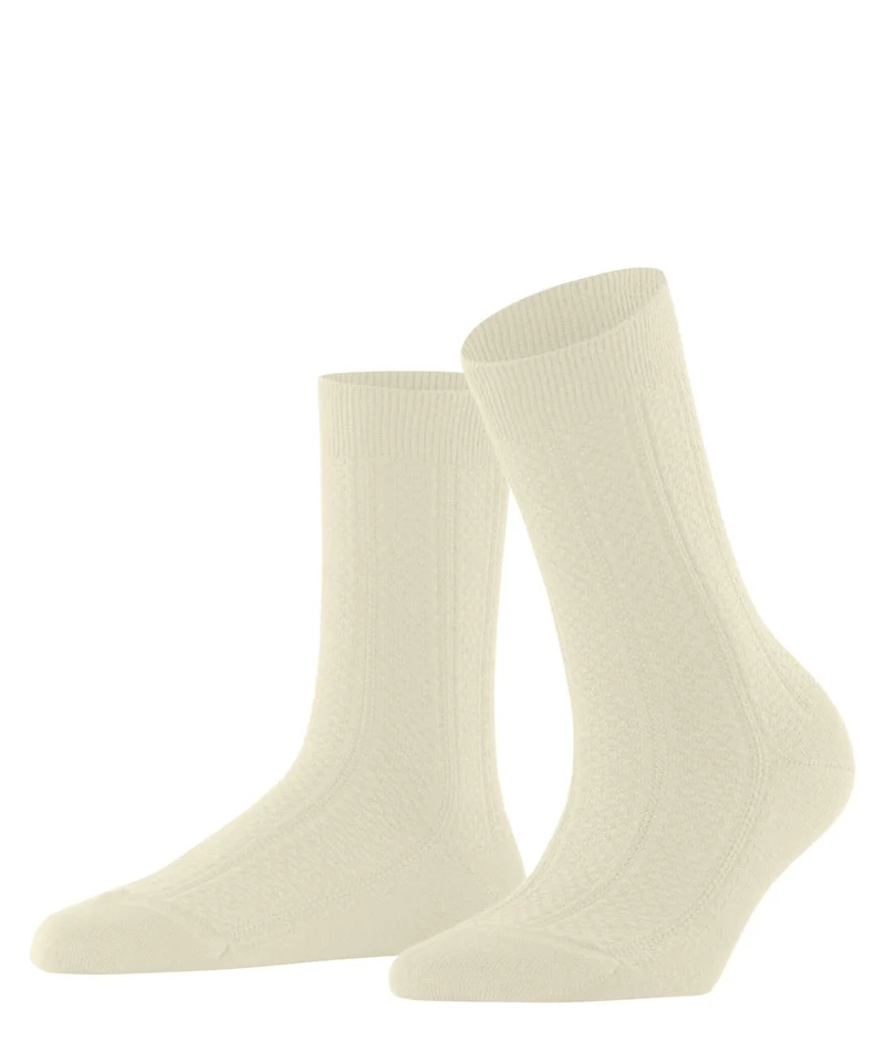 FALKE Needlepoint Sok Dames 47114 2010 off-white