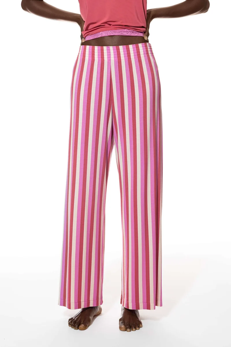 Mey Broek Bubblegum Stripes Dames 1220021 1131 bubblegum pink