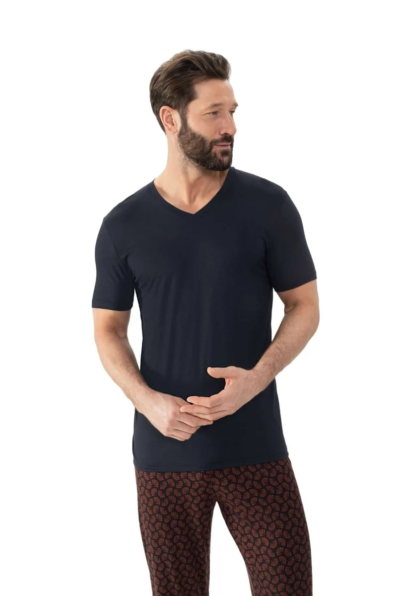 Mey T-Shirt Korte Mouw Selection Heren 2210006 174 indigo
