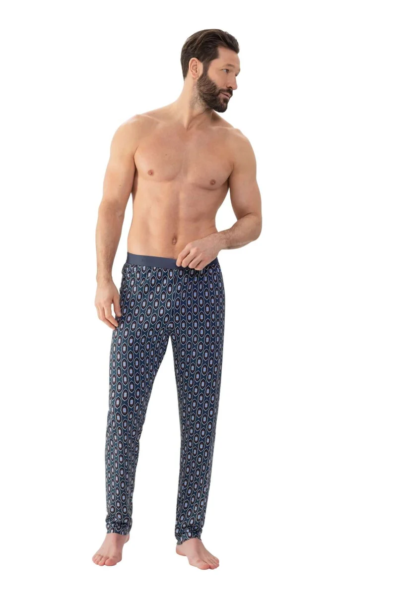 Mey Pyjamabroek Noble Graphics Heren 2220004 1150 fossil grey