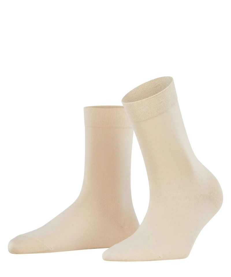 FALKE Cotton Touch Damessok 47105 4011 cream