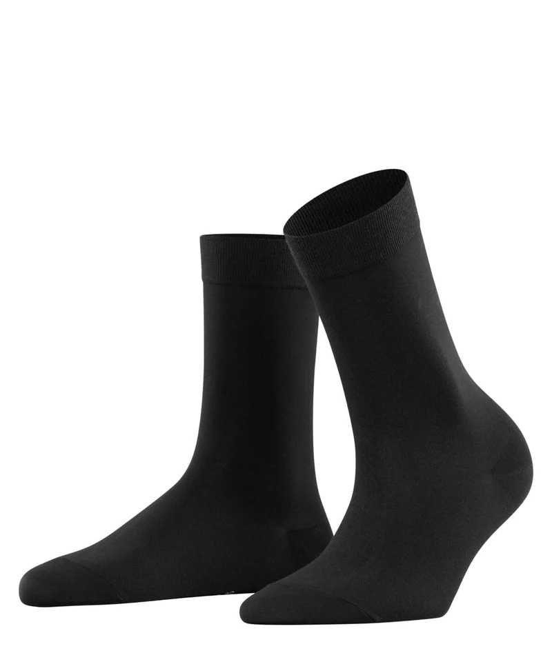 FALKE Cotton Touch Damessok 47105 3000 black