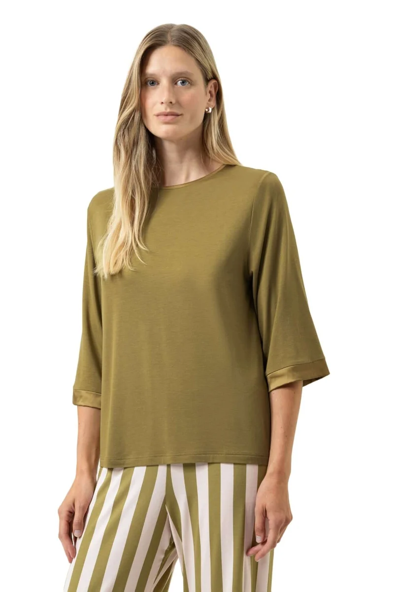Mey T-Shirt Pure Chic Dames 1210120 1785 golden fern