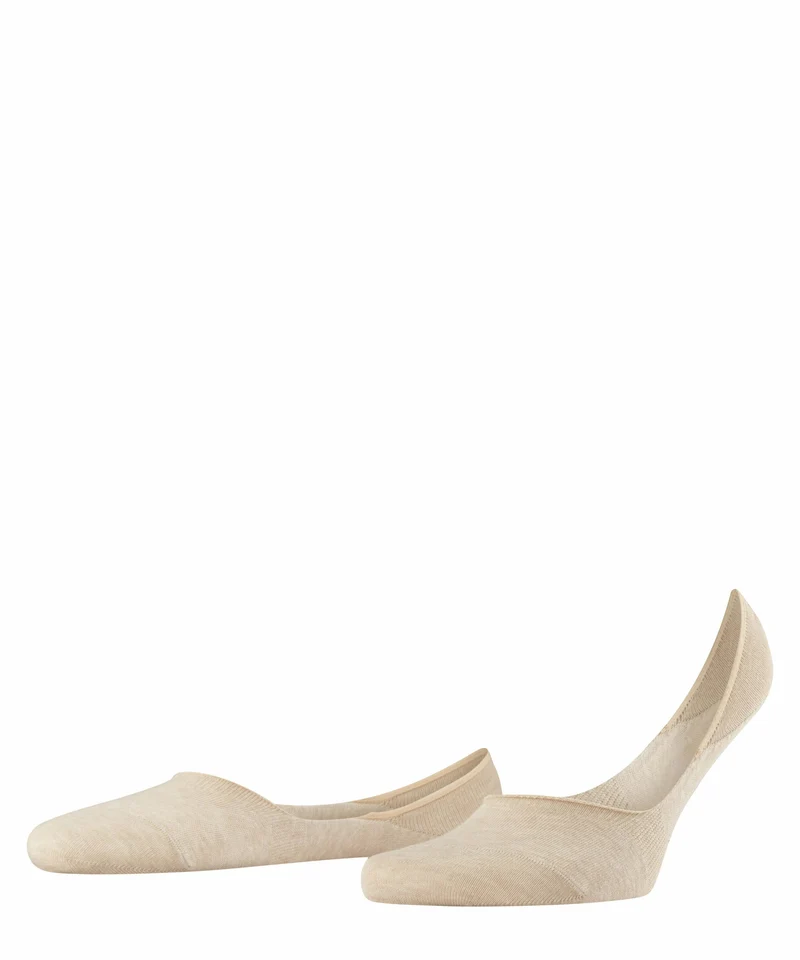 FALKE Step Kousenvoetje Medium Hoog Heren 12498 4650 sand mel.