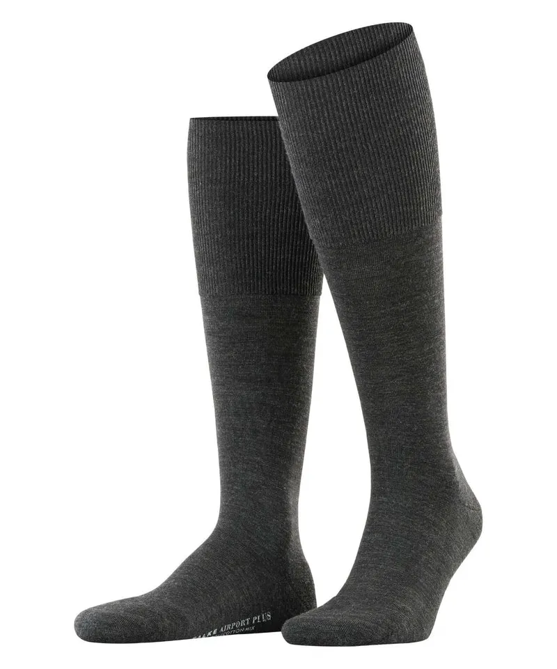 FALKE Airport Plus Kniekous Heren 15403 3080 anthra.mel