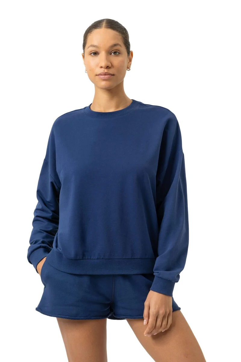 Mey Sweatshirt Cozy Nights Dames 1210074 1768 blue zodiac