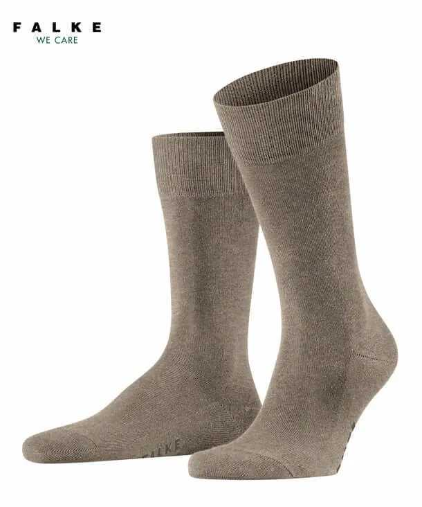 FALKE Family Sokken Heren 14657 5410 nutmeg mel
