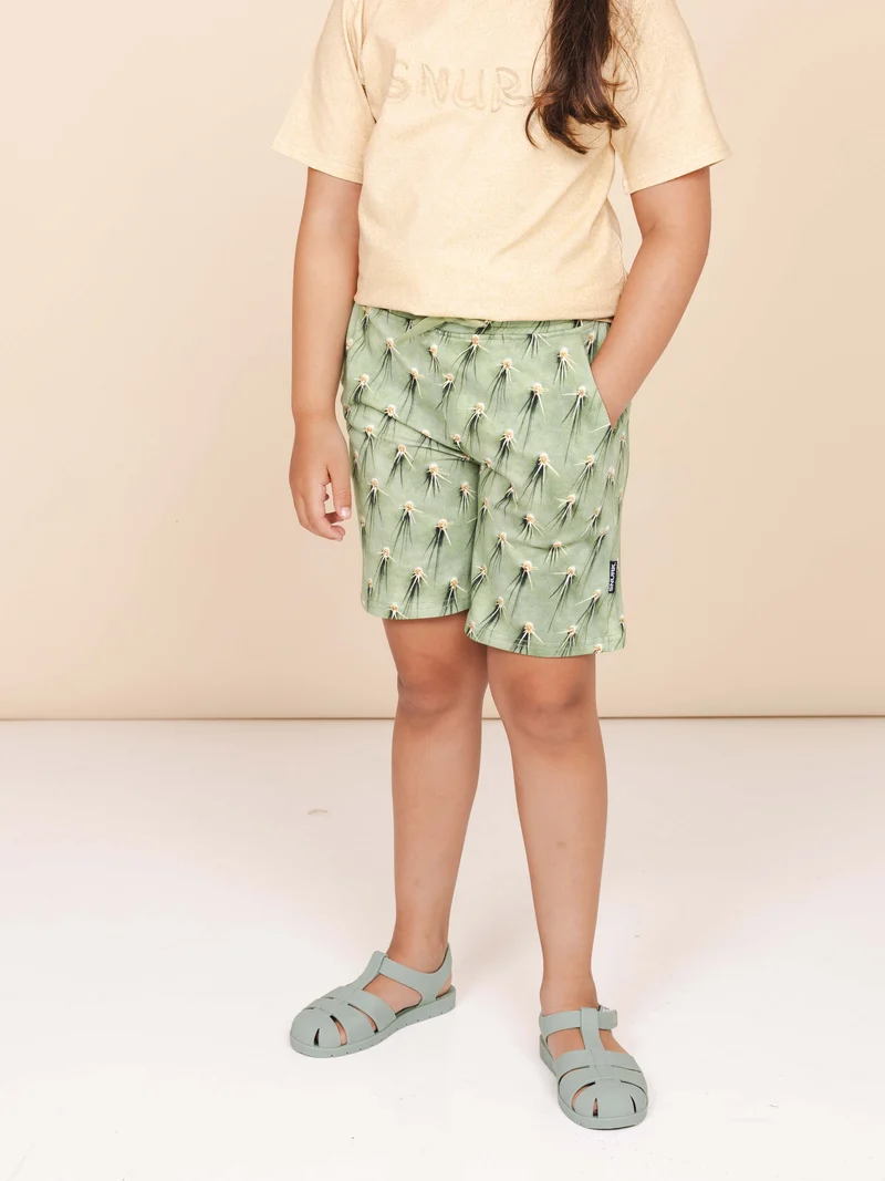 SNURK Cozy Cactus Shorts Kinderen