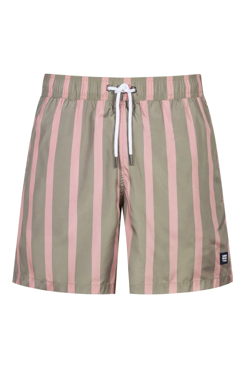 Mey Zwembroek Preppy Lines Heren 32108 580 salvia