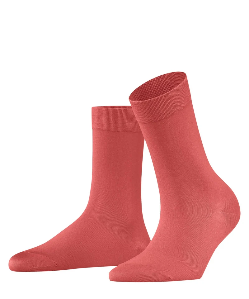 FALKE Cotton Touch Damessok 47105 8862 lobster