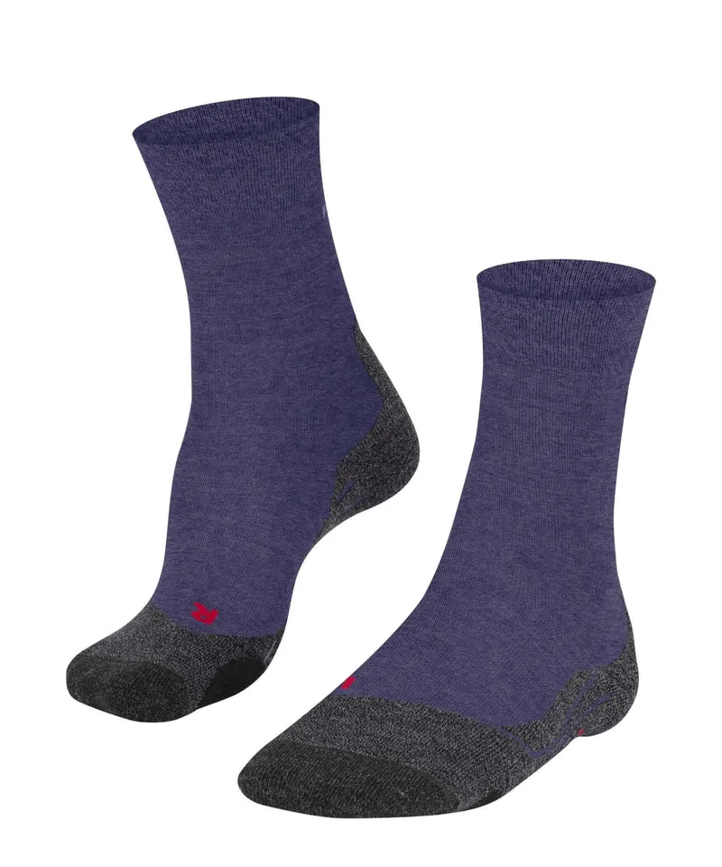 FALKE TK2 Melange Dames Wandel Sok 16163 8745 viola