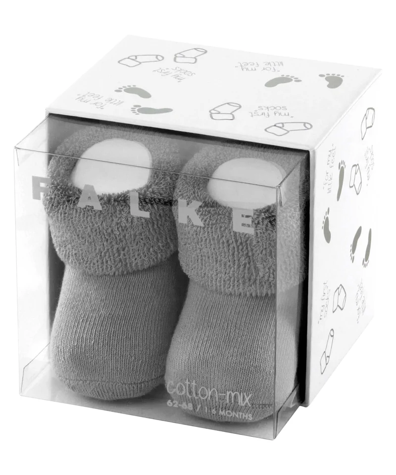 FALKE Erstling Babysokken 10612 3400 light grey