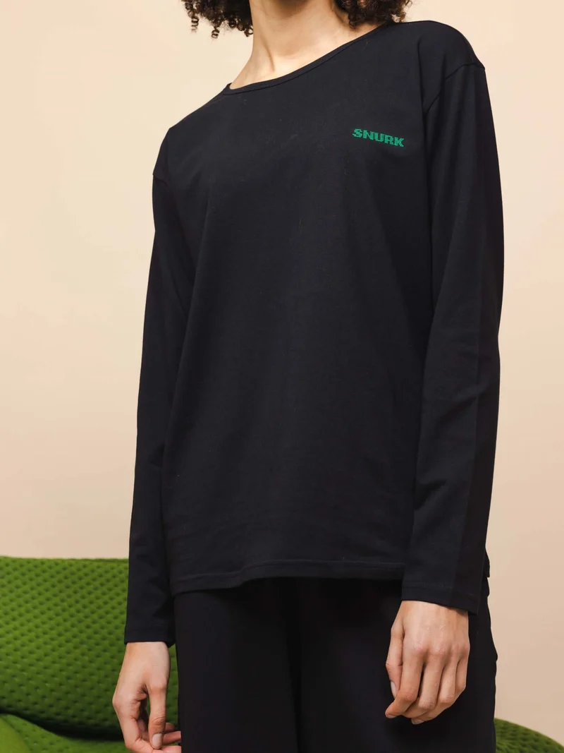 SNURK Black Shirt Dames
