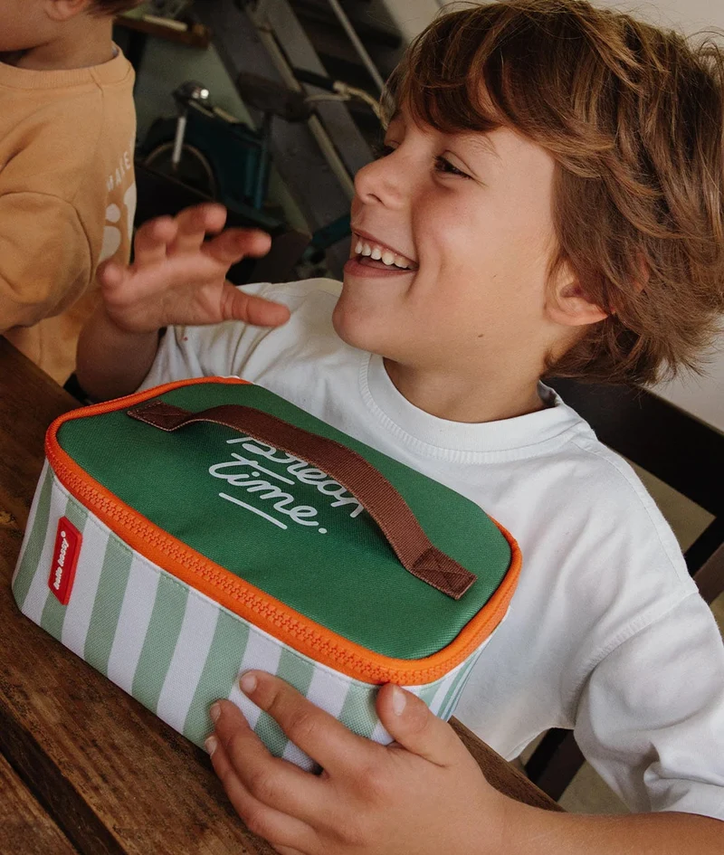 Lunchtas Green Stripes | Hello Hossy