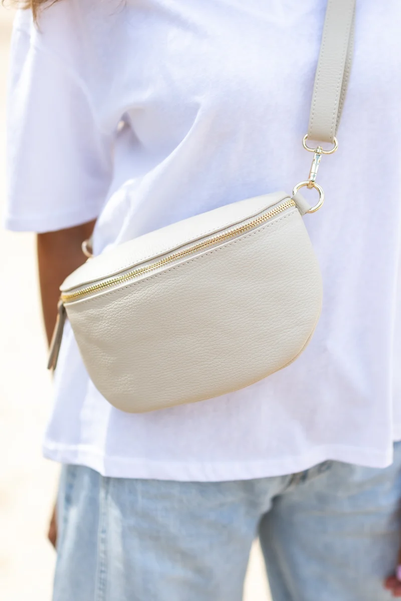 Cross body bag Becky | Latte | Studio Poespas