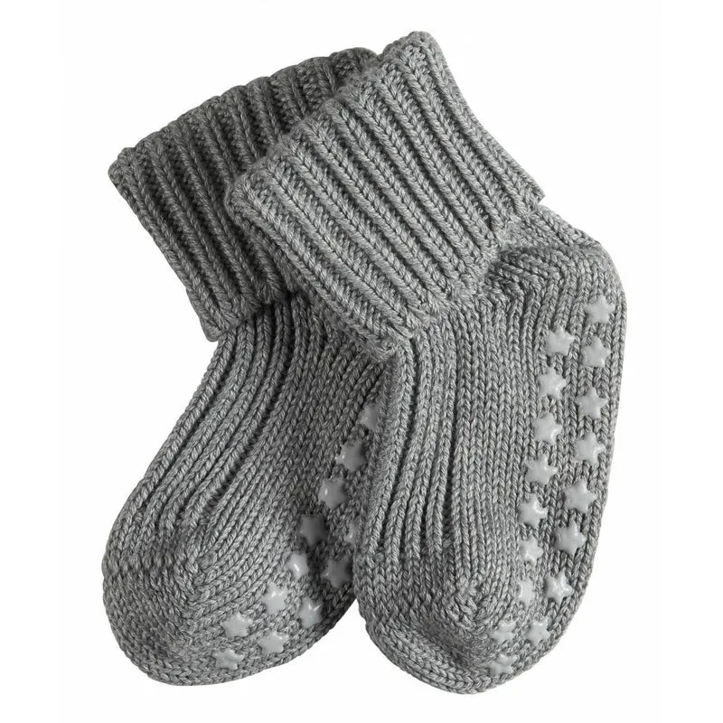 FALKE Antislip Baby Sokje 10603 3400 light grey