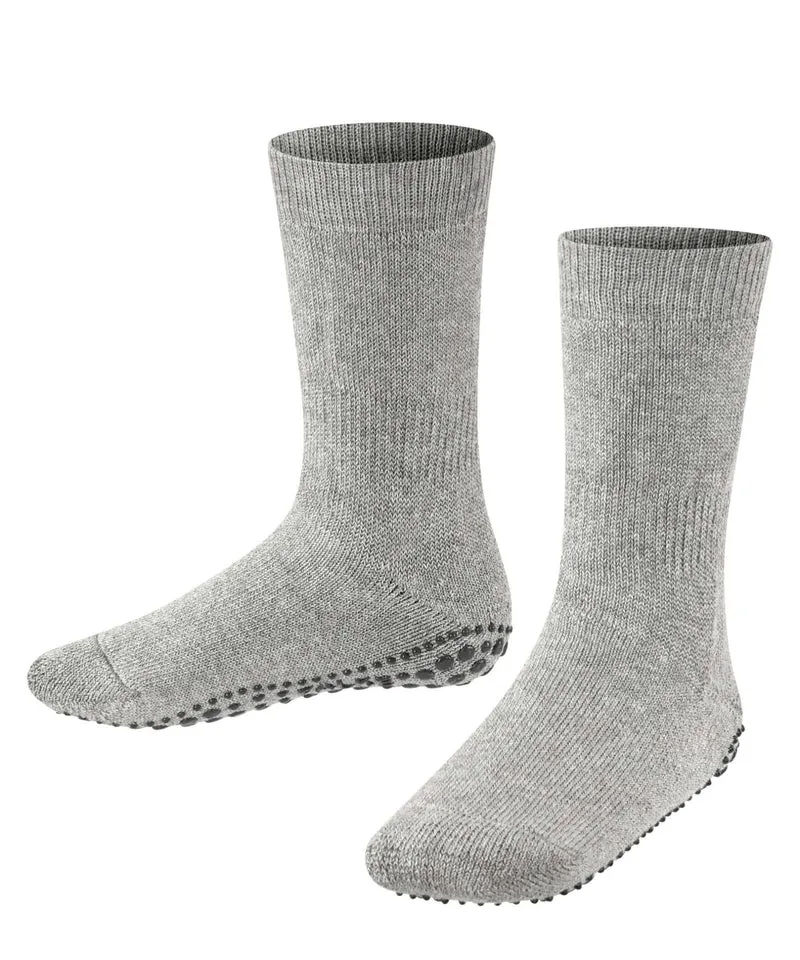 FALKE Catspads Antislip Kinder Sok 10500 3400 light grey