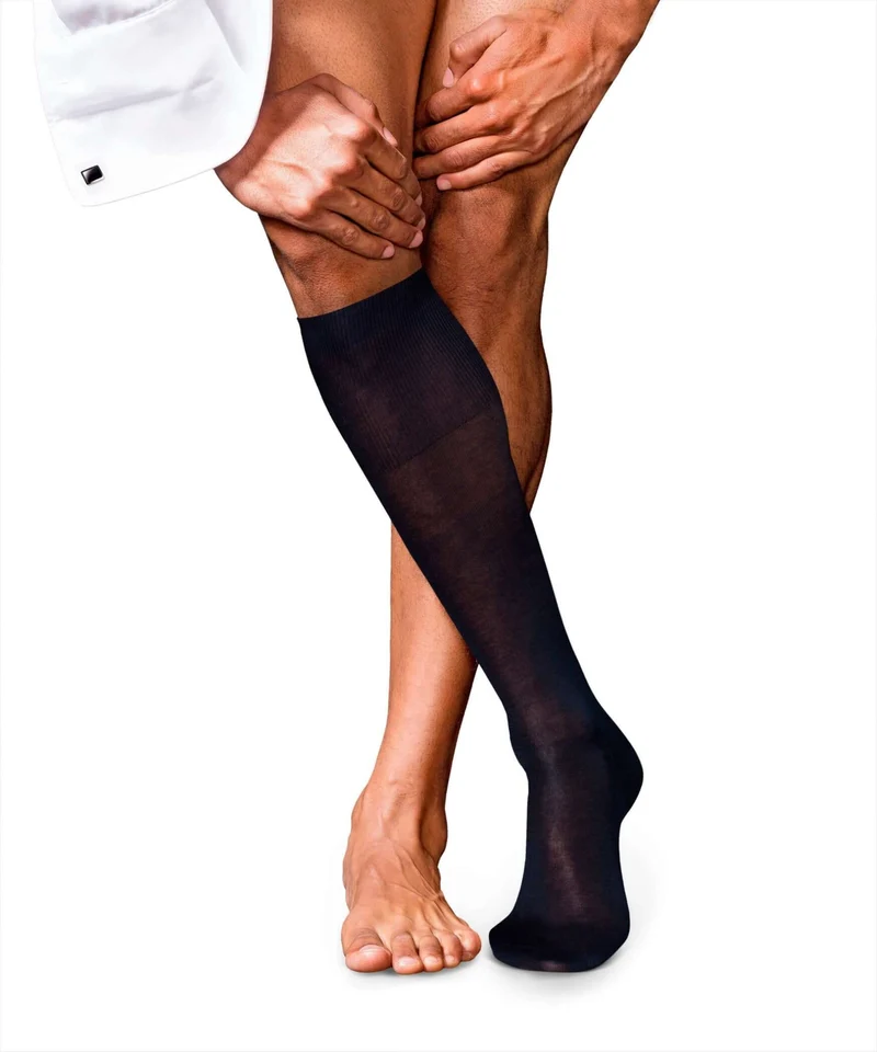 FALKE No.9 Luxury Herenkniekous 15651 6370 dark navy