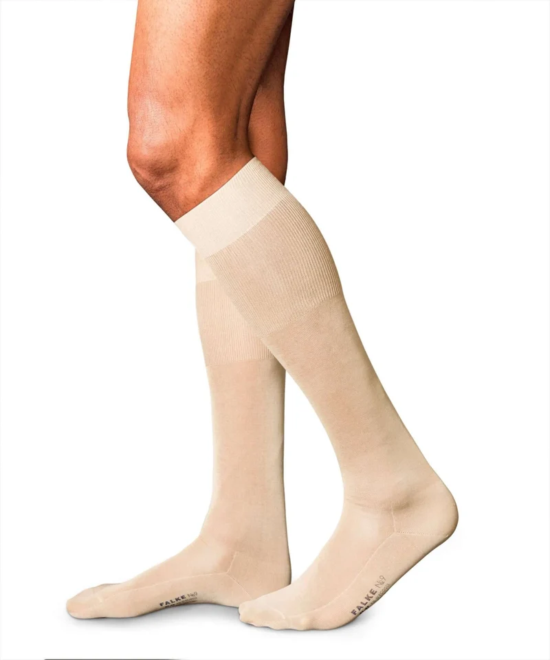 FALKE No.9 Luxury Herenkniekous 15651 4320 sand