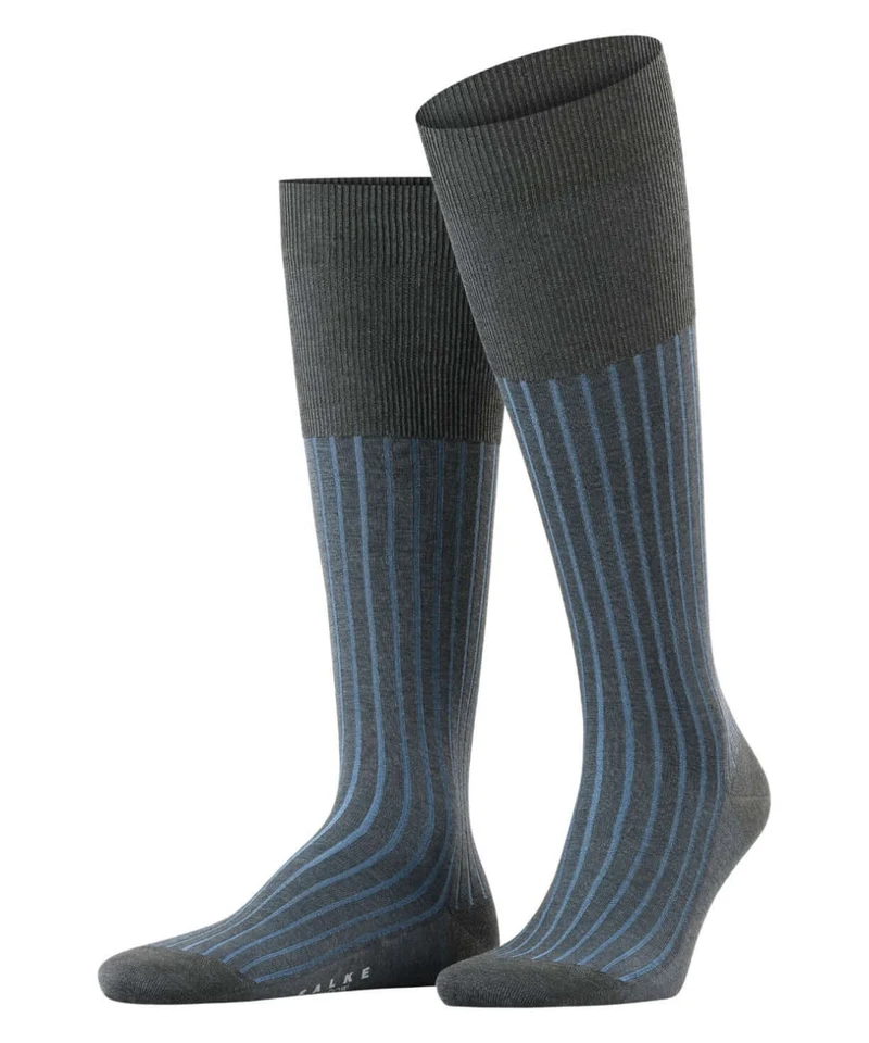FALKE Shadow Heren Kniekous 15648 3191 anthracite mel.