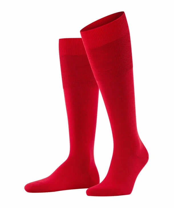 FALKE Airport Heren Kniekous 15435 8120 scarlet