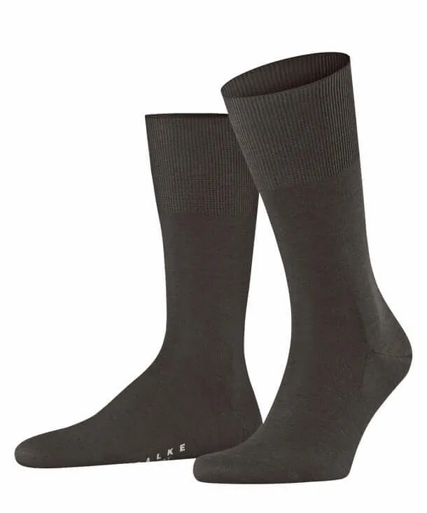 FALKE Airport Herensok 14435 5041 brown mel.