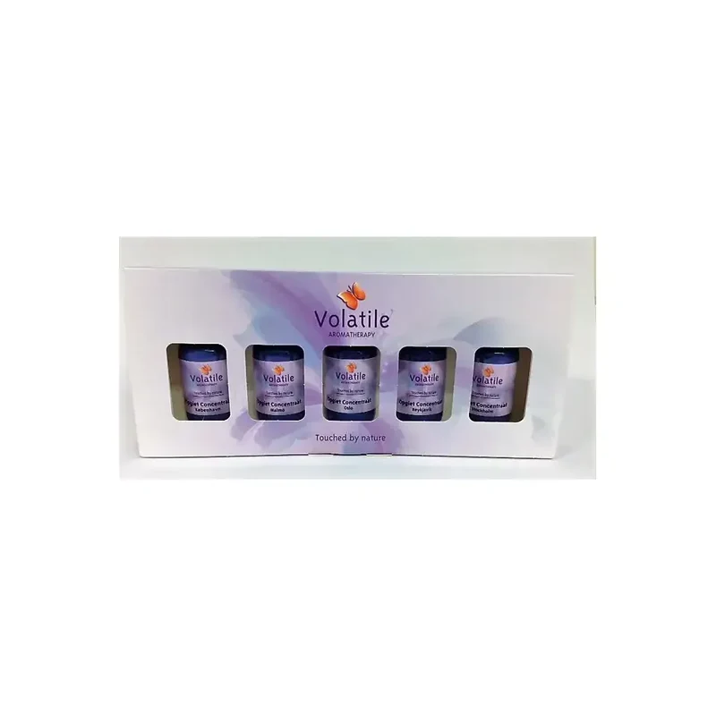 Volatile Cadeauverpakking sauna opgiet 5x30 ml