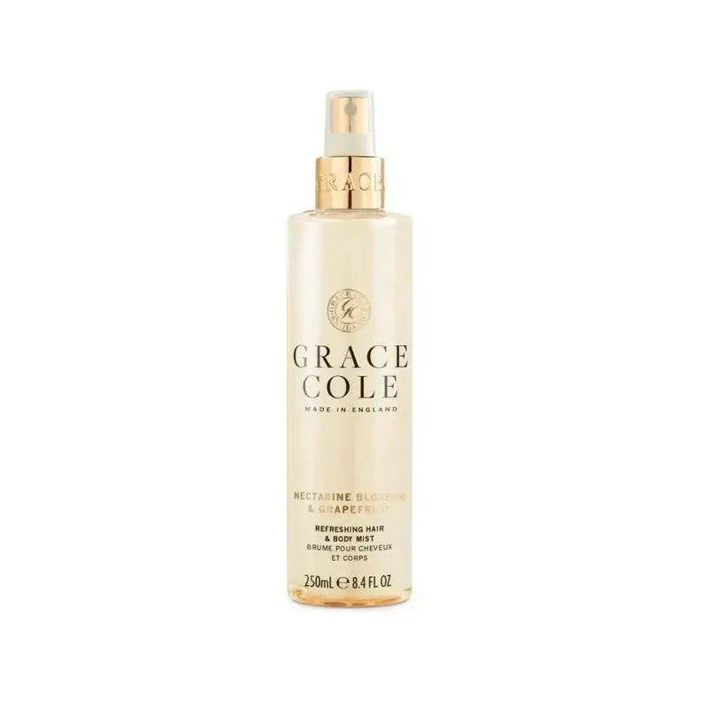 Grace Cole Nectarine blossom & grapefruit hair & body mist 250 ml