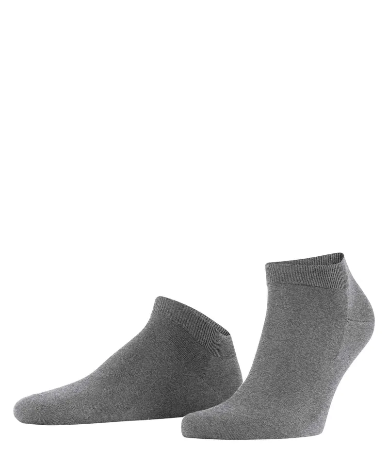 FALKE ClimaWool Sneakersokken Heren 14418 3216 light greymel.